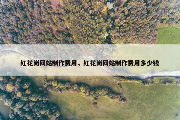 红花岗网站制作费用，红花岗网站制作费用多少钱