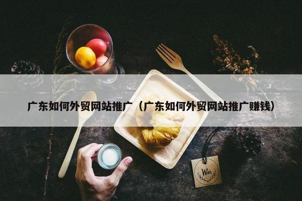 广东如何外贸网站推广（广东如何外贸网站推广赚钱）