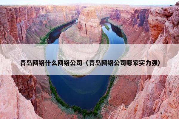 青岛网络什么网络公司（青岛网络公司哪家实力强）