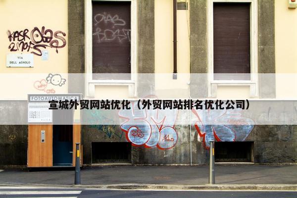 宣城外贸网站优化（外贸网站排名优化公司）
