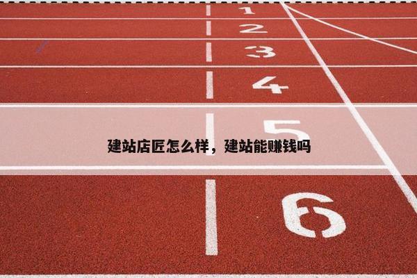 建站店匠怎么样，建站能赚钱吗
