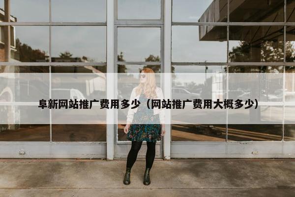 阜新网站推广费用多少（网站推广费用大概多少）