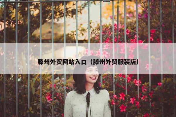 滕州外贸网站入口（滕州外贸服装店）