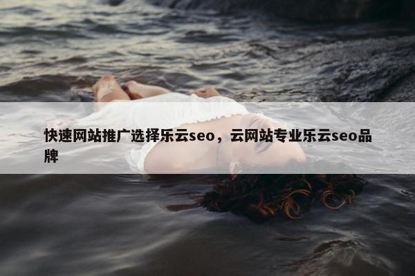 快速网站推广选择乐云seo，云网站专业乐云seo品牌
