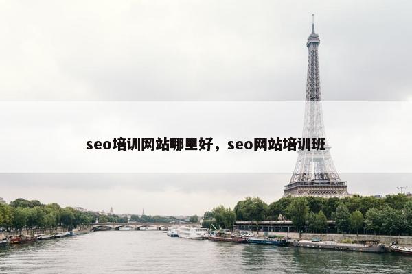 seo培训网站哪里好，seo网站培训班
