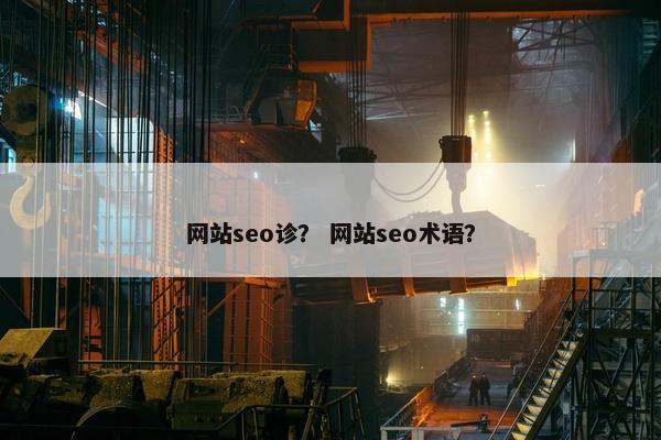 网站seo诊？ 网站seo术语？