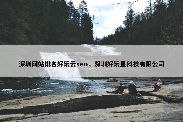深圳网站排名好乐云seo，深圳好乐星科技有限公司