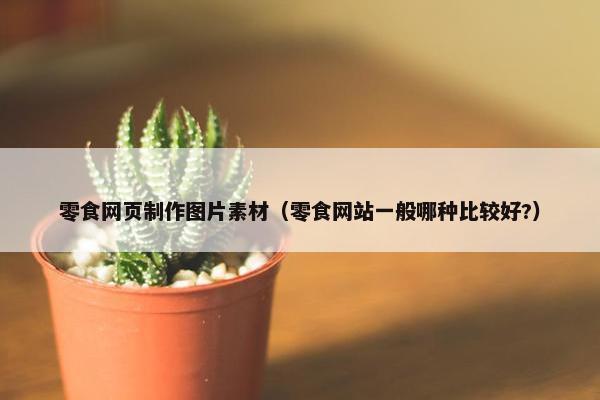 零食网页制作图片素材（零食网站一般哪种比较好?）