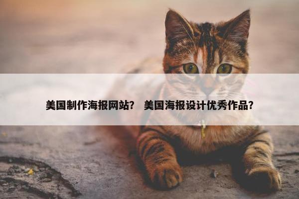 美国制作海报网站？ 美国海报设计优秀作品？