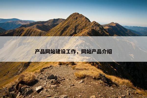 产品网站建设工作，网站产品介绍