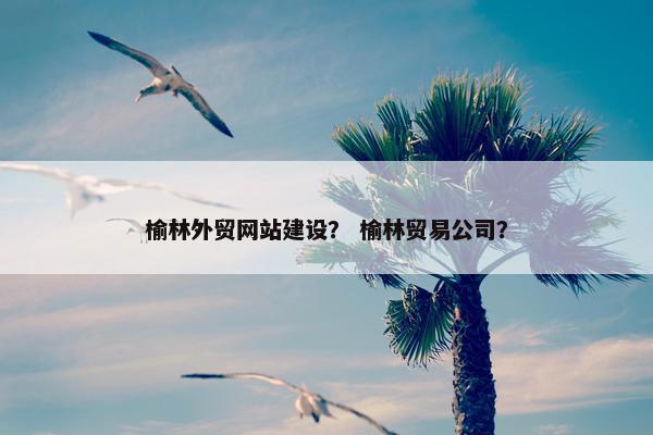 榆林外贸网站建设？ 榆林贸易公司？