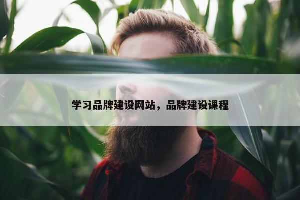 学习品牌建设网站，品牌建设课程