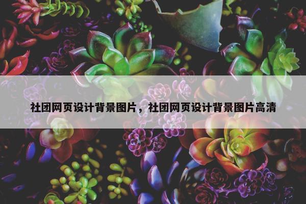 社团网页设计背景图片，社团网页设计背景图片高清