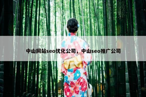中山网站seo优化公司，中山seo推广公司