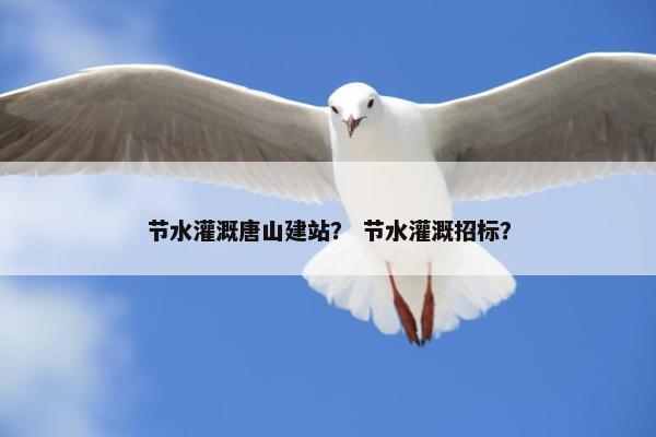 节水灌溉唐山建站？ 节水灌溉招标？