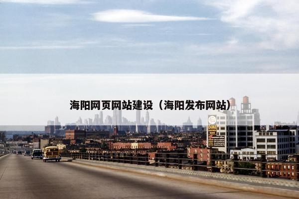 海阳网页网站建设（海阳发布网站）