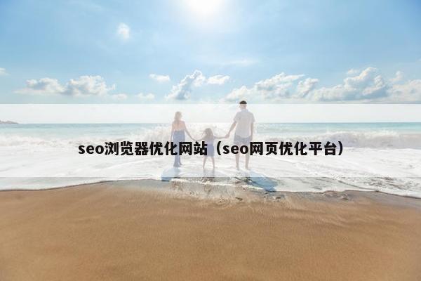 seo浏览器优化网站（seo网页优化平台）