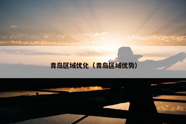 青岛区域优化（青岛区域优势）