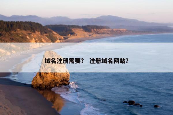 域名注册需要？ 注册域名网站？