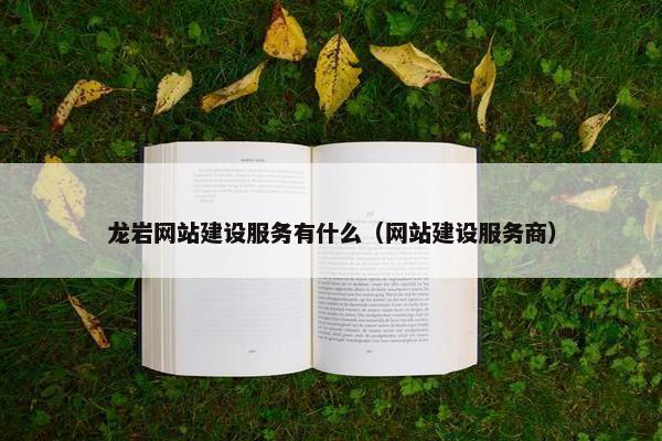 龙岩网站建设服务有什么（网站建设服务商）