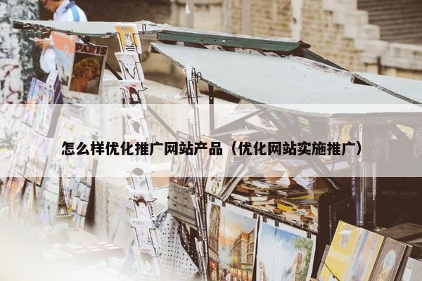 怎么样优化推广网站产品（优化网站实施推广）