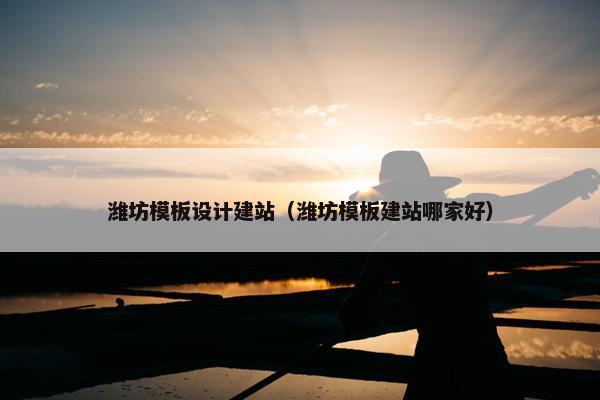 潍坊模板设计建站（潍坊模板建站哪家好）