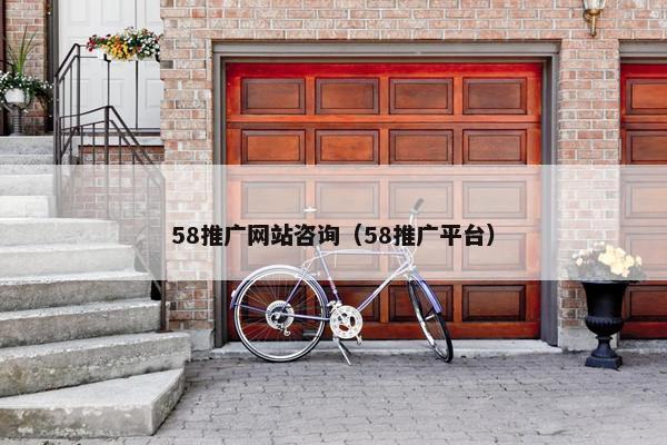 58推广网站咨询（58推广平台）