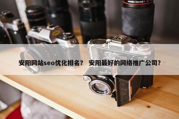 安阳网站seo优化排名？ 安阳最好的网络推广公司？