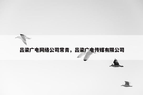 吕梁广电网络公司常青，吕梁广电传媒有限公司