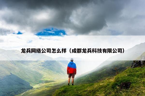 龙兵网络公司怎么样（成都龙兵科技有限公司）