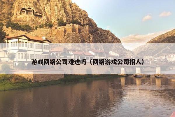 游戏网络公司难进吗（网络游戏公司招人）