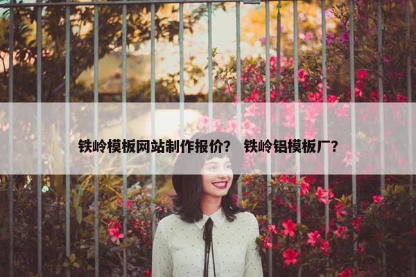 铁岭模板网站制作报价？ 铁岭铝模板厂？