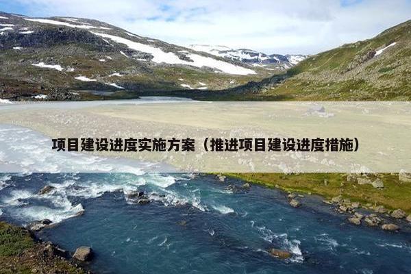 项目建设进度实施方案（推进项目建设进度措施）