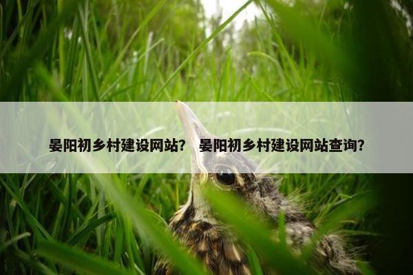 晏阳初乡村建设网站？ 晏阳初乡村建设网站查询？