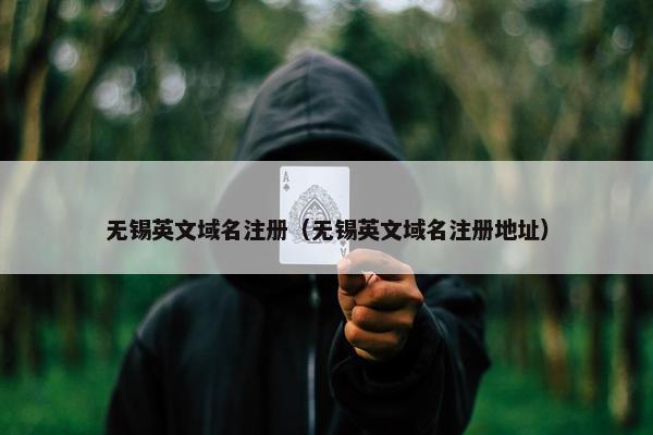 无锡英文域名注册（无锡英文域名注册地址）